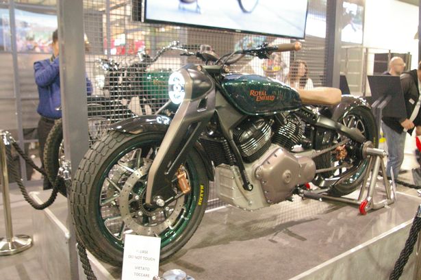 Royal Enfield KX concept at Eicma